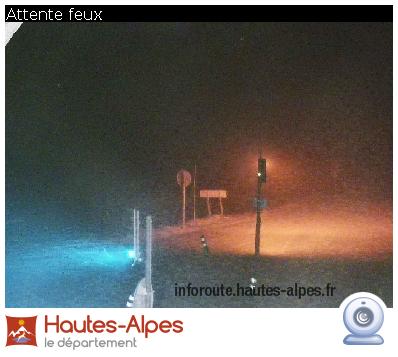 Webcam Tunnel du Galibier, côté Hautes-Alpes (D902)