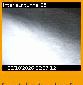 Webcam Tunnel du Galibier, côté Hautes-Alpes (D902)
