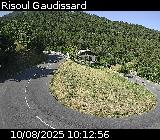 <h2>Webcam sur la D186 située sur la route d'accès à la station de ski de Risoul. Caméra située quelques centaines de mètres après le village de Risoul, entre Gaudissart-bas et Gaudissart-haut</h2>