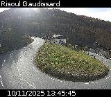 <h2>Webcam sur la D186 située sur la route d'accès à la station de ski de Risoul. Caméra située quelques centaines de mètres après le village de Risoul, entre Gaudissart-bas et Gaudissart-haut</h2>