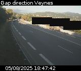 <h2>Webcam à la sortie de Gap sur la D994. Vue orientée vers Veynes</h2>