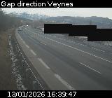 <h2>Webcam à la sortie de Gap sur la D994. Vue orientée vers Veynes</h2>