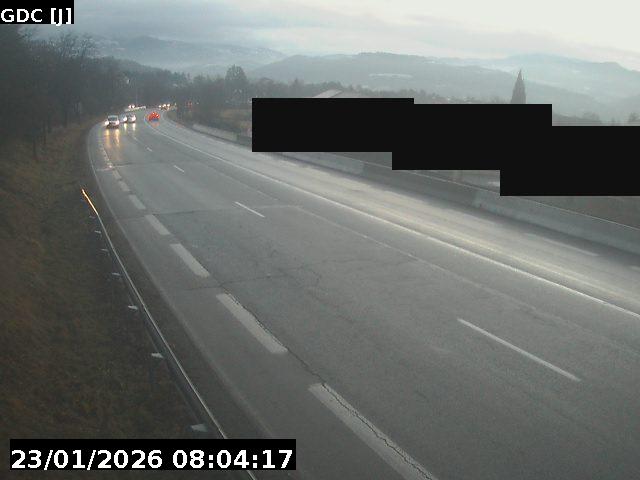 <h2>Webcam à la sortie de Gap sur la D994. Vue orientée vers Veynes</h2>