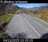 Webcam sur la D902 à l'entrée de Guillestre. Vue orientée vers la N94 en direction de Gap ou de Briançon