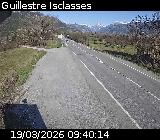 Webcam sur la D902 à l'entrée de Guillestre. Vue orientée vers la N94 en direction de Gap ou de Briançon