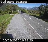 Webcam sur la D902 à l'entrée de Guillestre. Vue orientée vers la N94 en direction de Gap ou de Briançon