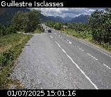 Webcam sur la D902 à l'entrée de Guillestre. Vue orientée vers la N94 en direction de Gap ou de Briançon