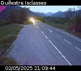 Webcam sur la D902 à l'entrée de Guillestre. Vue orientée vers la N94 en direction de Gap ou de Briançon