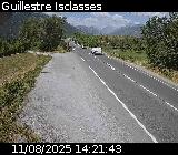 Webcam sur la D902 à l'entrée de Guillestre. Vue orientée vers la N94 en direction de Gap ou de Briançon
