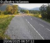 <h2>Webcam sur la D902 à l'entrée de Guillestre. Vue orientée vers la N94 en direction de Gap ou de Briançon</h2>