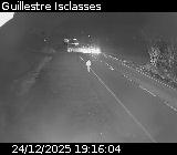 Webcam sur la D902 à l'entrée de Guillestre. Vue orientée vers la N94 en direction de Gap ou de Briançon