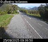 Webcam sur la D902 à l'entrée de Guillestre. Vue orientée vers la N94 en direction de Gap ou de Briançon