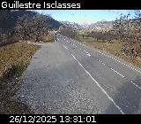 Webcam sur la D902 à l'entrée de Guillestre. Vue orientée vers la N94 en direction de Gap ou de Briançon