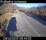Webcam sur la D902 à l'entrée de Guillestre. Vue orientée vers la N94 en direction de Gap ou de Briançon