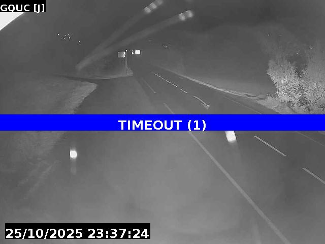 Webcam sur la D902 à l'entrée de Guillestre. Vue orientée vers la N94 en direction de Gap ou de Briançon