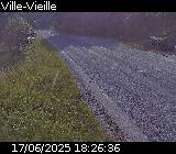 <h2>Webcam sur la D902 à hauteur de Ville-Vieille. Vue orientée vers Château Queyras</h2>