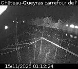 <h2>Webcam au début de la D947 au niveau du carrefour de l'Estéyère, proche de la jonction avec la D902 à Château Queyras</h2>
