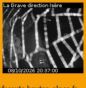 Webcam La Grave, vers l’Isère (D1091)