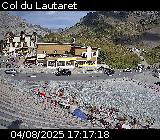 Webcam du col du Lautaret sur la D1091, au niveau du plus haut col français ouvert à la circulation automobile en hiver