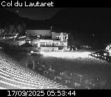 Webcam du col du Lautaret sur la D1091, au niveau du plus haut col français ouvert à la circulation automobile en hiver