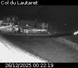 Webcam du col du Lautaret sur la D1091, au niveau du plus haut col français ouvert à la circulation automobile en hiver