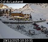 <h2>Webcam du col du Lautaret sur la D1091, au niveau du plus haut col français ouvert à la circulation automobile en hiver</h2>
