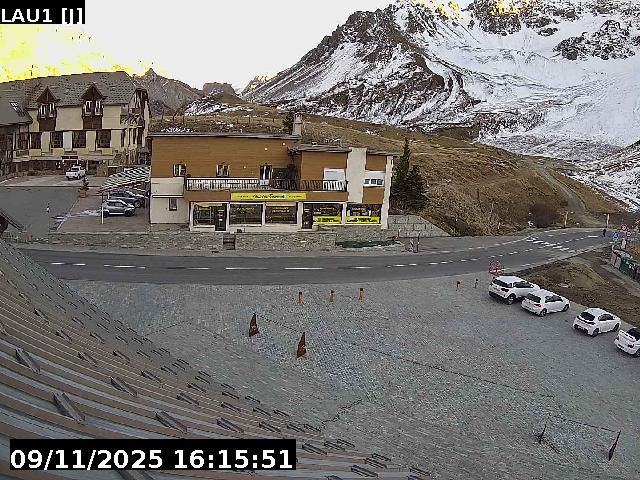 <h2>Webcam du col du Lautaret sur la D1091, au niveau du plus haut col français ouvert à la circulation automobile en hiver</h2>