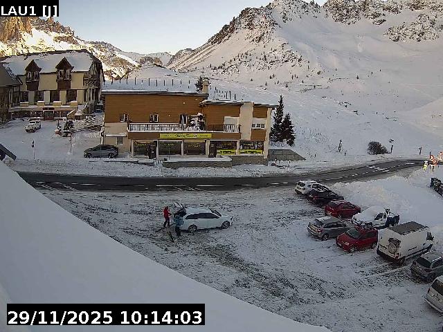 <h2>Webcam du col du Lautaret sur la D1091, au niveau du plus haut col français ouvert à la circulation automobile en hiver</h2>