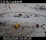 Caméra routière France - D1091, Parking du Col du Lautaret entre Grenoble et Briançon