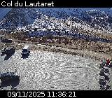 Caméra routière France - D1091, Parking du Col du Lautaret entre Grenoble et Briançon