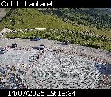 <h2>Caméra routière France - D1091, Parking du Col du Lautaret entre Grenoble et Briançon</h2>