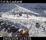Caméra routière France - D1091, Parking du Col du Lautaret entre Grenoble et Briançon