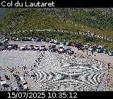 Caméra routière France - D1091, Parking du Col du Lautaret entre Grenoble et Briançon