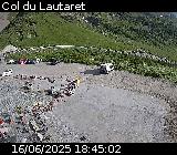 Caméra routière France - D1091, Parking du Col du Lautaret entre Grenoble et Briançon