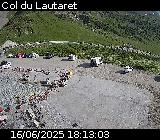 Caméra routière France - D1091, Parking du Col du Lautaret entre Grenoble et Briançon