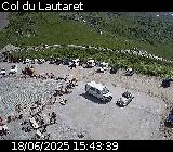 Caméra routière France - D1091, Parking du Col du Lautaret entre Grenoble et Briançon