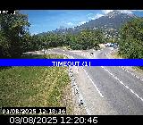 <h2>Webcam à Baratier sur la route de Pramouton permettant l'accès aux Orres. Caméra située sur la D40.</h2>