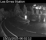 <h2>Webcam dans la station des Orres à Pramouton sur la D40. Caméra située au niveau du dernier virage avant le centre station 1650</h2>