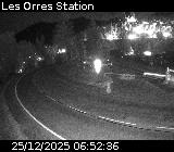 <h2>Webcam dans la station des Orres à Pramouton sur la D40. Caméra située au niveau du dernier virage avant le centre station 1650</h2>