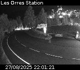 <h2>Webcam dans la station des Orres à Pramouton sur la D40. Caméra située au niveau du dernier virage avant le centre station 1650</h2>