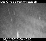 Webcam à Les Orres sur la route de Pramouton entre le village des Orres et la station des Orres. Caméra située sur la D40.