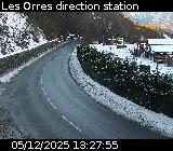 Webcam à Les Orres sur la route de Pramouton entre le village des Orres et la station des Orres. Caméra située sur la D40.