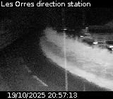 Webcam à Les Orres sur la route de Pramouton entre le village des Orres et la station des Orres. Caméra située sur la D40.