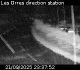 Webcam à Les Orres sur la route de Pramouton entre le village des Orres et la station des Orres. Caméra située sur la D40.