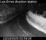 Webcam à Les Orres sur la route de Pramouton entre le village des Orres et la station des Orres. Caméra située sur la D40.