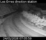 Webcam à Les Orres sur la route de Pramouton entre le village des Orres et la station des Orres. Caméra située sur la D40.