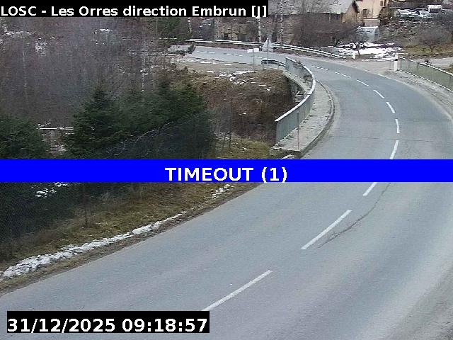 <h2>Webcam à Les Orres sur la route de Pramouton entre le village des Orres et la station des Orres. Caméra située sur la D40.</h2>