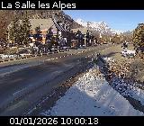 Caméra routière France - D1091, La-Salle-les-Alpes en provenance de Briançon, à proximité de Serre-Chevalier