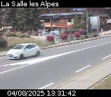 Caméra routière France - D1091, La-Salle-les-Alpes en provenance de Briançon, à proximité de Serre-Chevalier