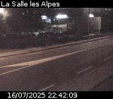 Caméra routière France - D1091, La-Salle-les-Alpes en provenance de Briançon, à proximité de Serre-Chevalier